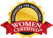 We are Women Certified!